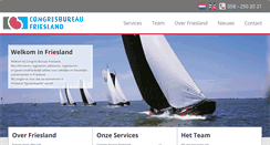 Desktop Screenshot of congresbureaufriesland.nl